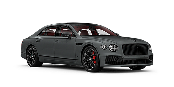 Bentley Madrid Bentley Flying Spur S front three quarter in Cambrian Grey paint