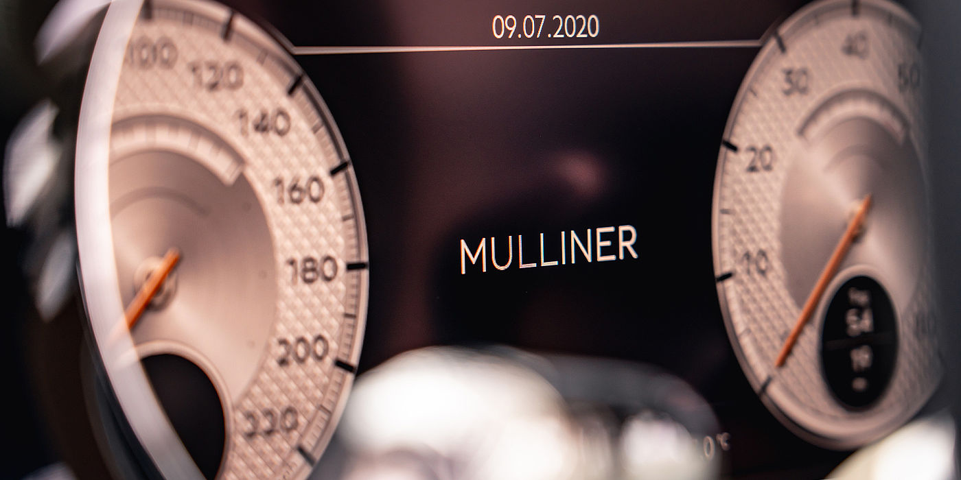 Bentley Madrid Bentley Continental GT Mulliner coupe Mulliner dial detail